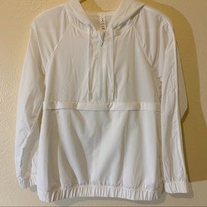 White Lululemon jacket